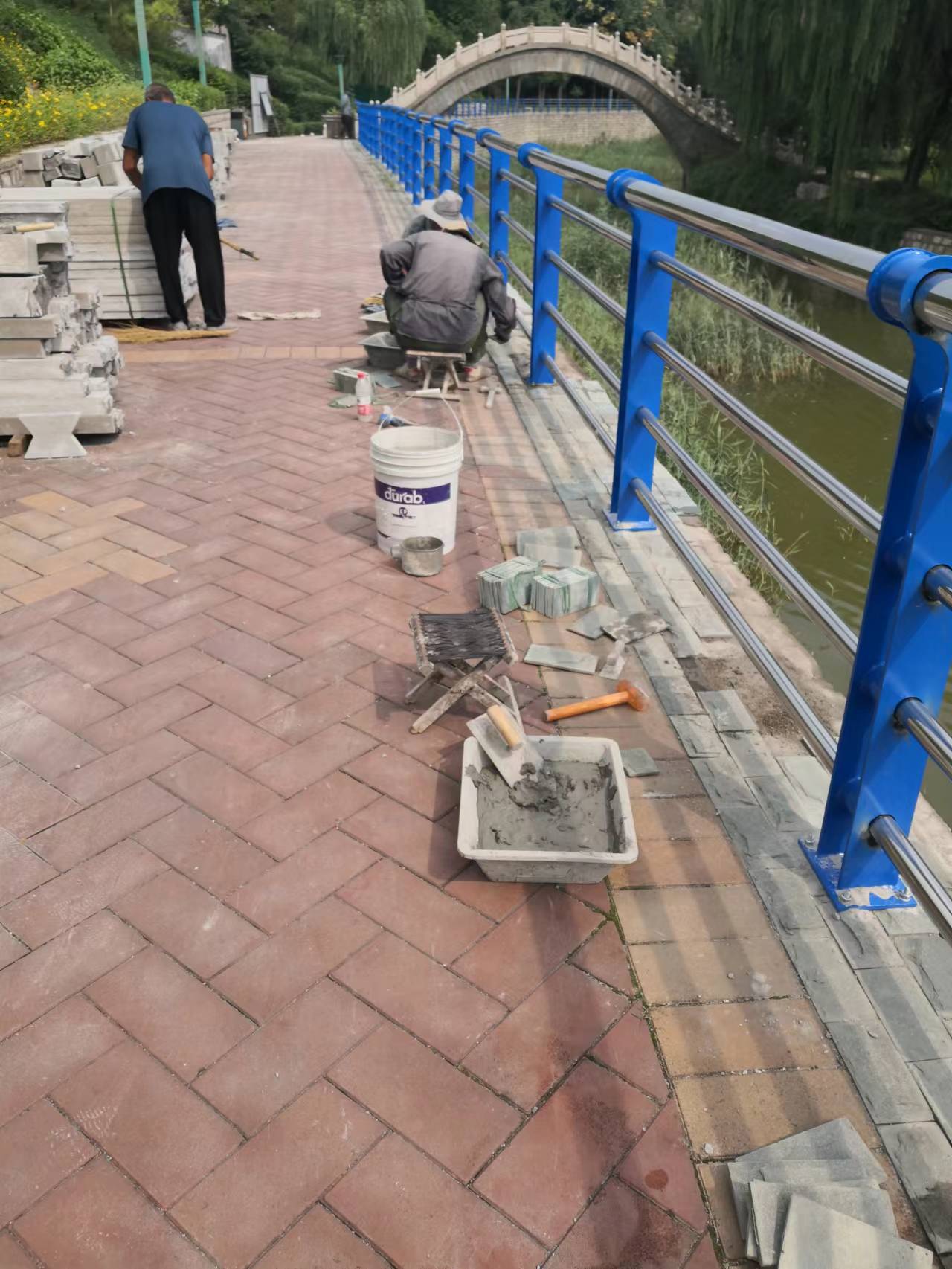 沈阳新民市景观护栏河道护栏 - 方案